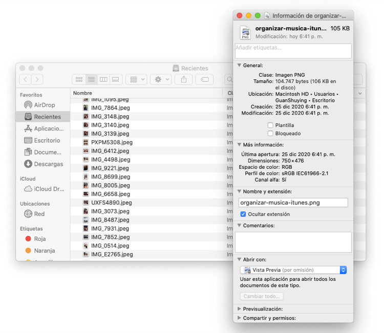 desbloquear archivo bloqueado en Mac